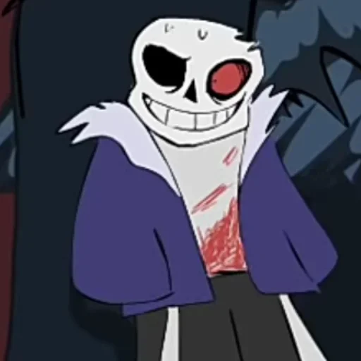 🤨 Стикер «Horrortale sans» для Telegram