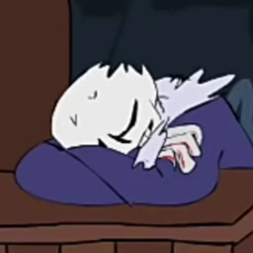 😴 Стикер «Horrortale sans» для Telegram
