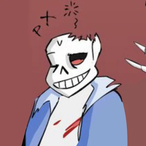 😪 Стикер «Horrortale sans» для Telegram