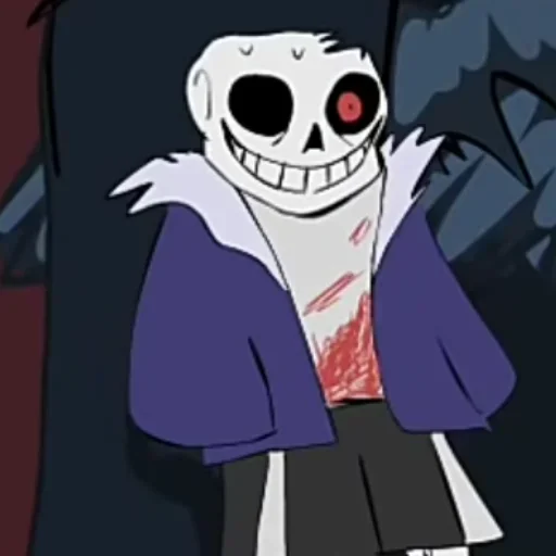 😀 Стикер «Horrortale sans» для Telegram