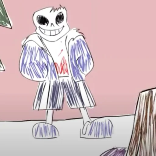 😎 Стикер «Horrortale sans» для Telegram