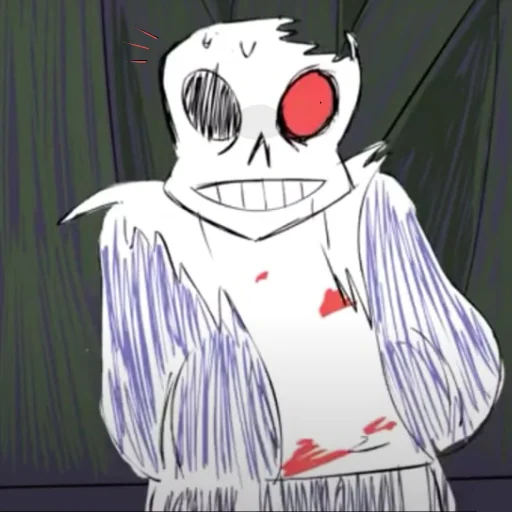😧 Стикер «Horrortale sans» для Telegram