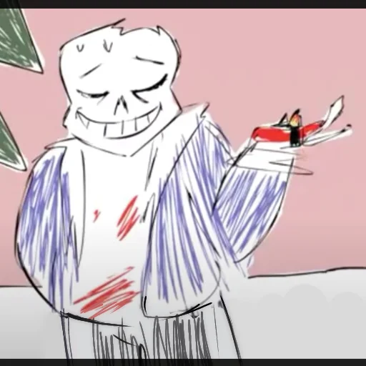☺️ Стикер «Horrortale sans» для Telegram