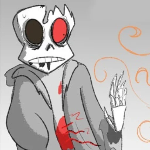 😕 Стикер «Horrortale sans» для Telegram