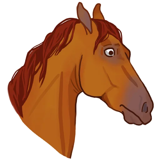😳 Стикер «Horse Force» для Telegram