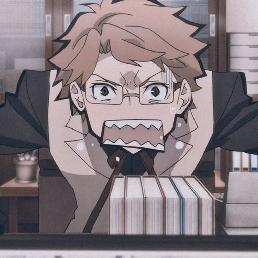 📟 Стикер «Kunikida Doppo» для Telegram