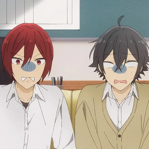 Стикерпак Hori san to Miyamura kun для Telegram — скачать