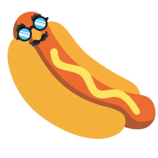 🥸 Стикер «hot dogi dog» для Telegram