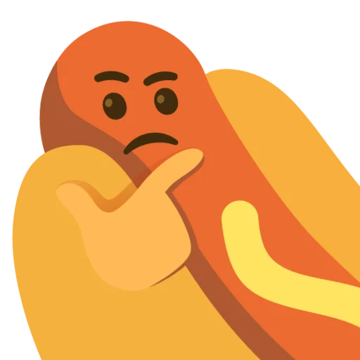 Стикерпак hot dogi dog для Telegram — скачать
