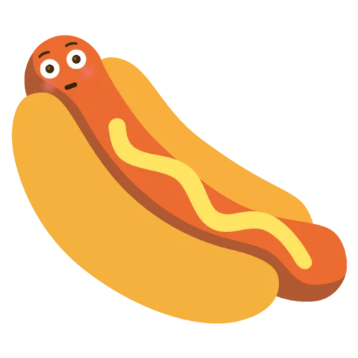 😳 Стикер «hot dogi dog» для Telegram