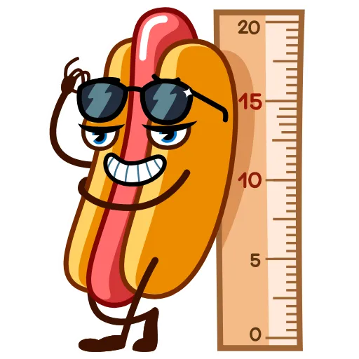😙 Стикер «Hot Dog» для Telegram