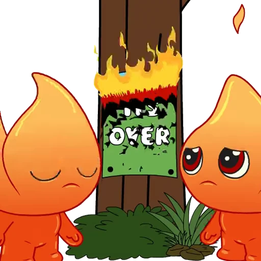 😢 Стикер «Fire» для Telegram