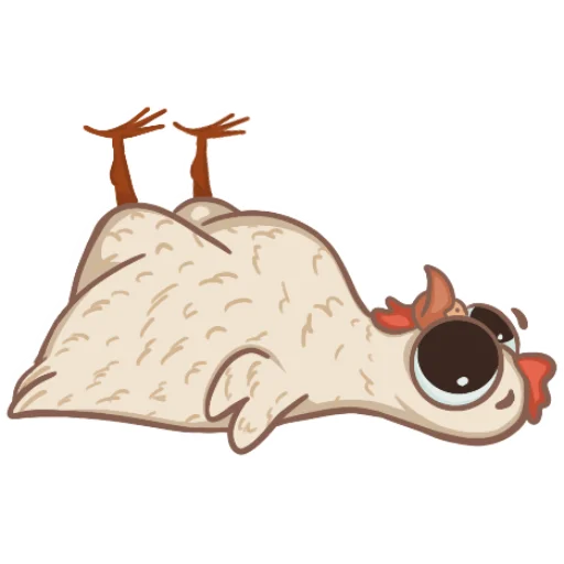 😵 Стикер «Kuritos» для Telegram