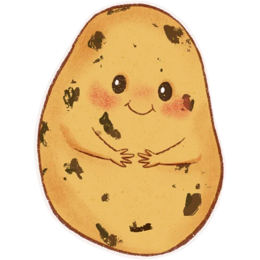 Стикерпак Hot potato для Telegram — скачать