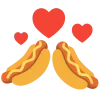 🤩 Эмодзи «Хот Доги» для Telegram