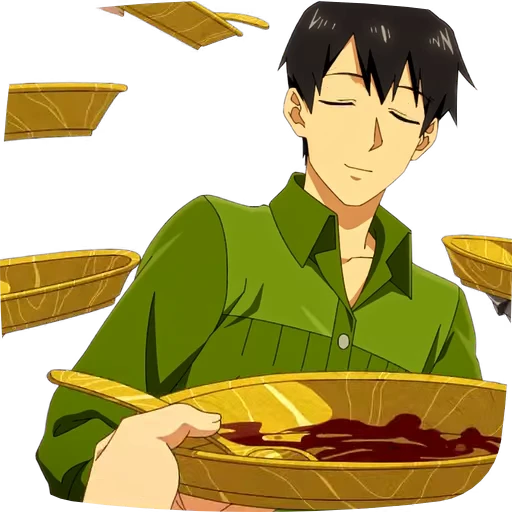 Стикерпак Tondemo Skill de Isekai Hourou Meshi для Telegram — скачать