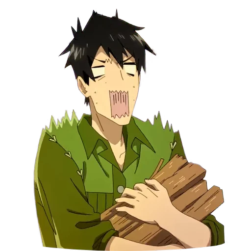 😱 Стикер «Tondemo Skill de Isekai Hourou Meshi» для Telegram