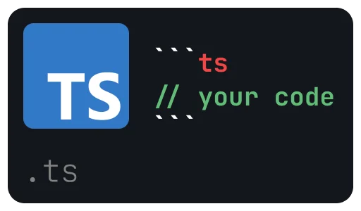 ⌨️ Стикер «How to write code snippets» для Telegram