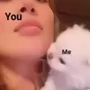 🥰 Эмодзи «Cats #cat #cute #girl #memes» для Telegram