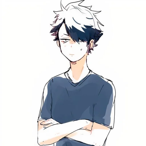 😐 Стикер «Haikyuu!! 1» для Telegram