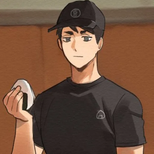 😐 Стикер «Haikyuu!! 1» для Telegram