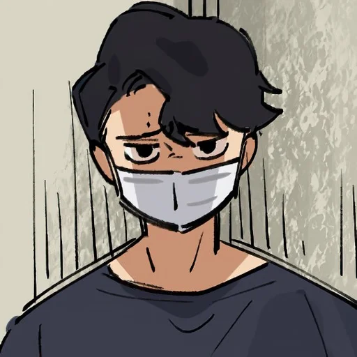 😐 Стикер «Haikyuu!! 1» для Telegram