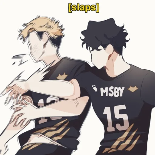 👊 Стикер «Haikyuu!! 1» для Telegram