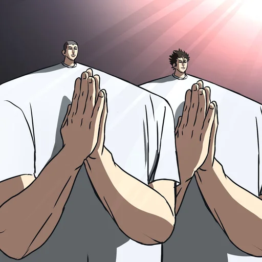 🙏 Стикер «Haikyuu!! 1» для Telegram