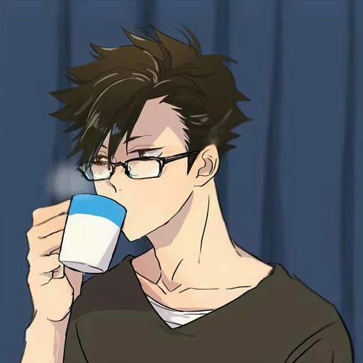 ☕ Стикер «Haikyuu!! 1» для Telegram
