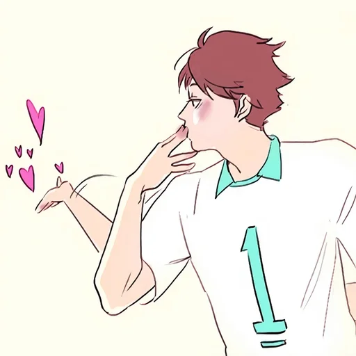 ❤️ Стикер «Haikyuu!! 1» для Telegram