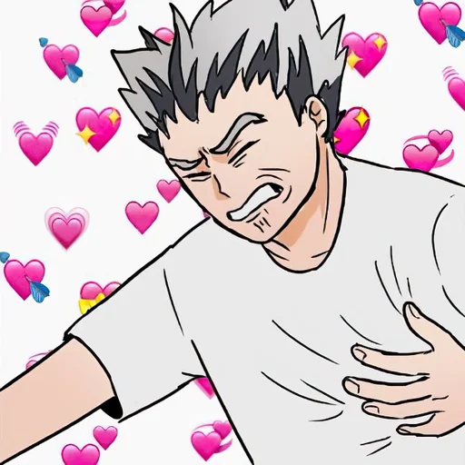 ❤️ Стикер «Haikyuu!! 1» для Telegram