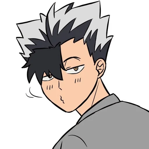 😙 Стикер «Haikyuu!! 1» для Telegram