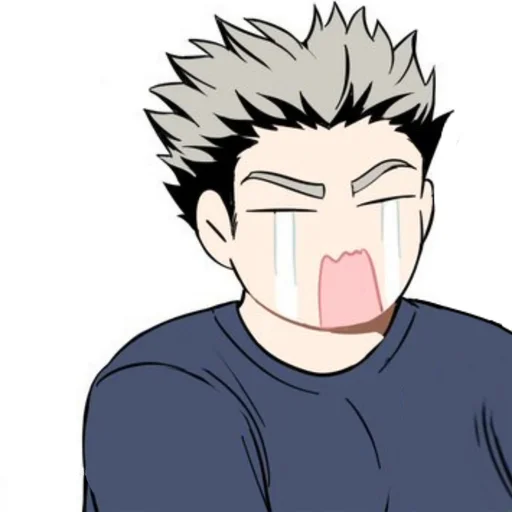 😭 Стикер «Haikyuu!! 1» для Telegram