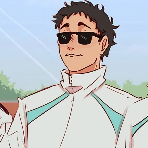 😎 Стикер «Haikyuu!! 1» для Telegram
