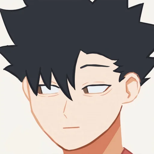 😐 Стикер «Haikyuu!! 1» для Telegram