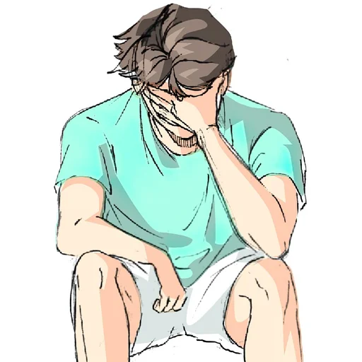 🤦‍♂ Стикер «Haikyuu!! 1» для Telegram