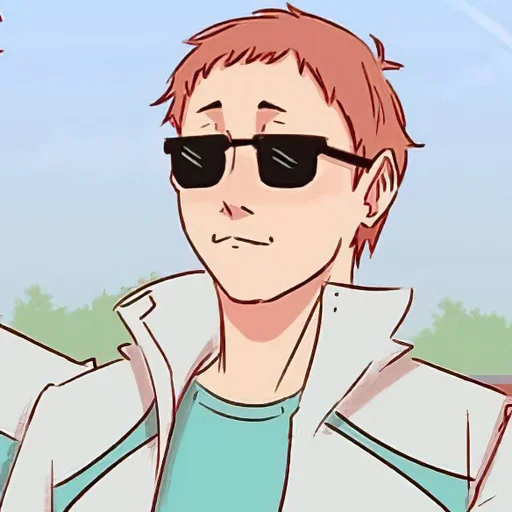 😎 Стикер «Haikyuu!! 1» для Telegram