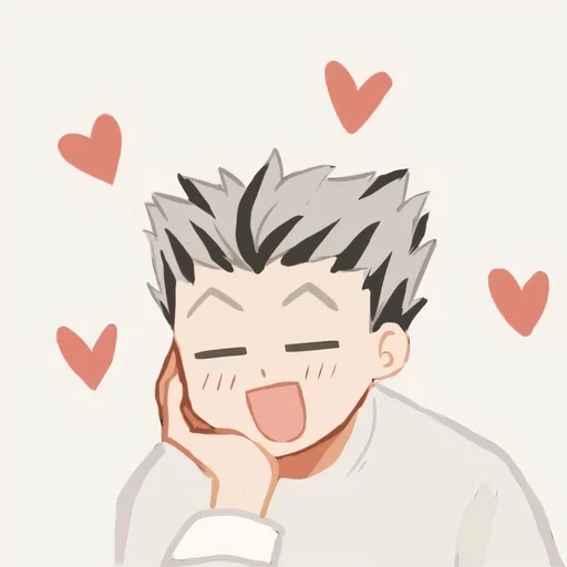 😍 Стикер «Haikyuu!! 1» для Telegram