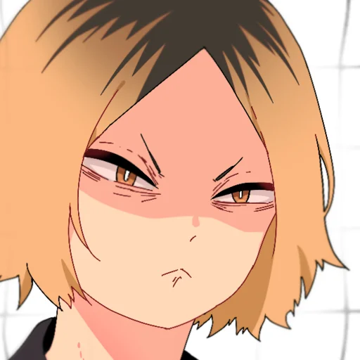 😒 Стикер «Haikyuu!! 1» для Telegram