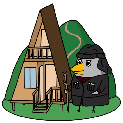 ⛰️ Стикер «HSE Abkhazia» для Telegram