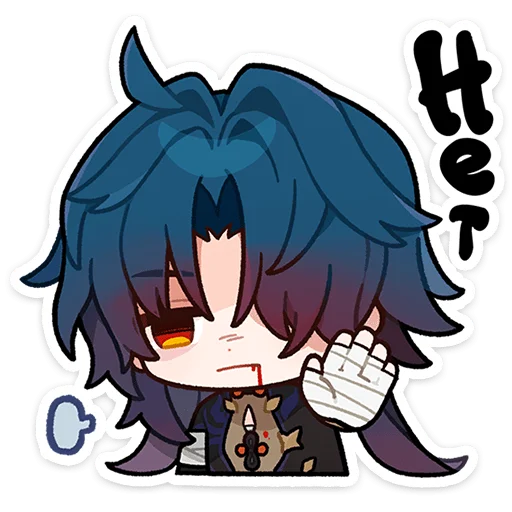 ⭐ Стикер «Honkai Star Rail» для Telegram