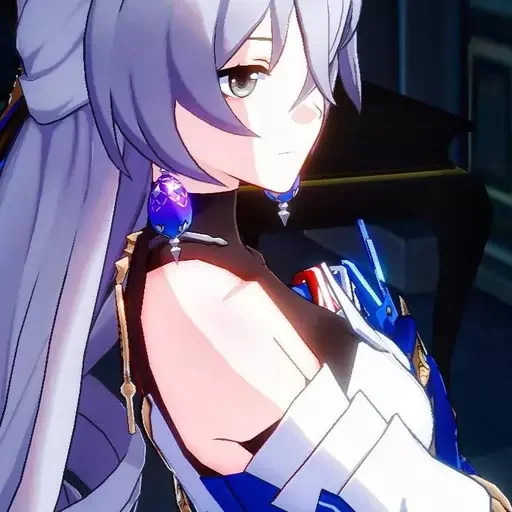 😑 Стикер «Bronya - Honkai Star Rail» для Telegram