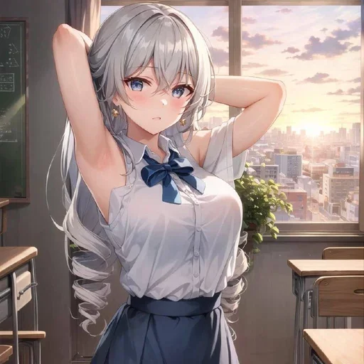 🥶 Стикер «Bronya - Honkai Star Rail» для Telegram