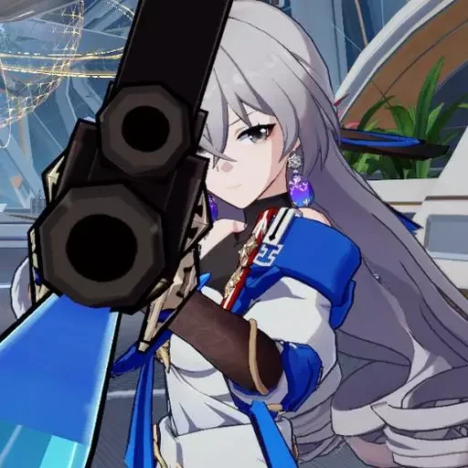 🔫 Стикер «Bronya - Honkai Star Rail» для Telegram