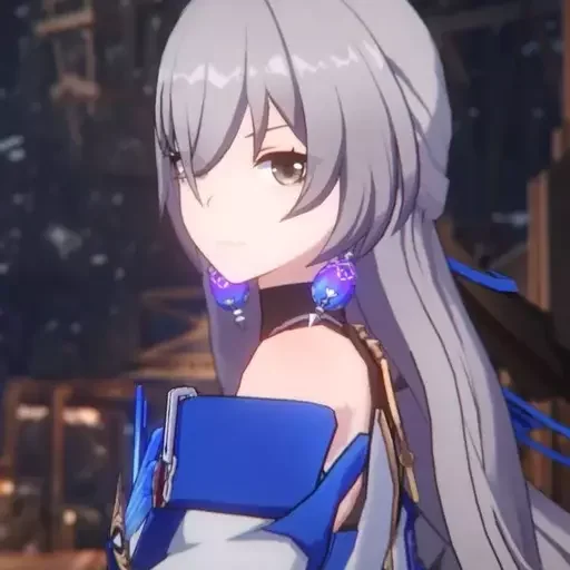 🙁 Стикер «Bronya - Honkai Star Rail» для Telegram
