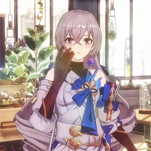 🥱 Стикер «Bronya - Honkai Star Rail» для Telegram