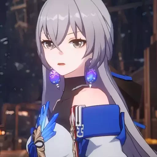 😧 Стикер «Bronya - Honkai Star Rail» для Telegram