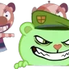 😈 Эмодзи «Happy Tree Friends» для Telegram