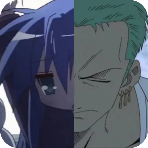 Стикерпак Konata or Zoro для Telegram — скачать