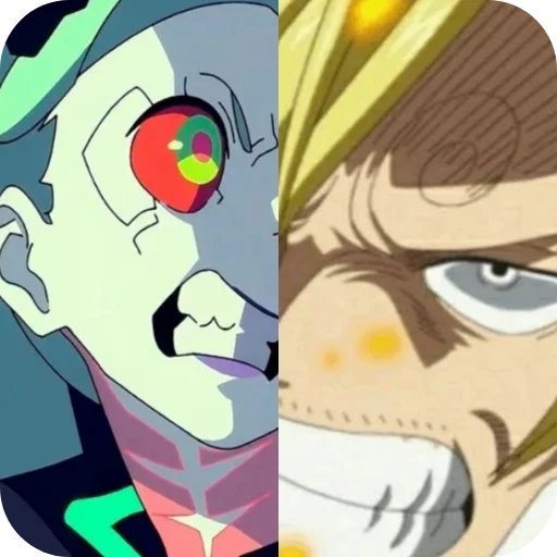 😡 Стикер «Rebecca or Sanji» для Telegram